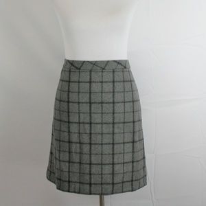 Cynthia Rowley Wool Blend Gray Black Stripe